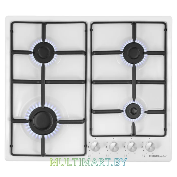 Газовая варочная панель HOMSair HGE643WH